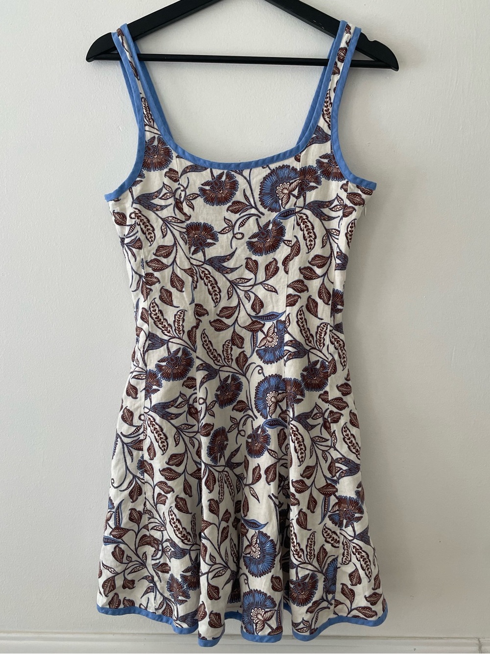 Rachel Zoe Linen Blend Floral Dress Size 2